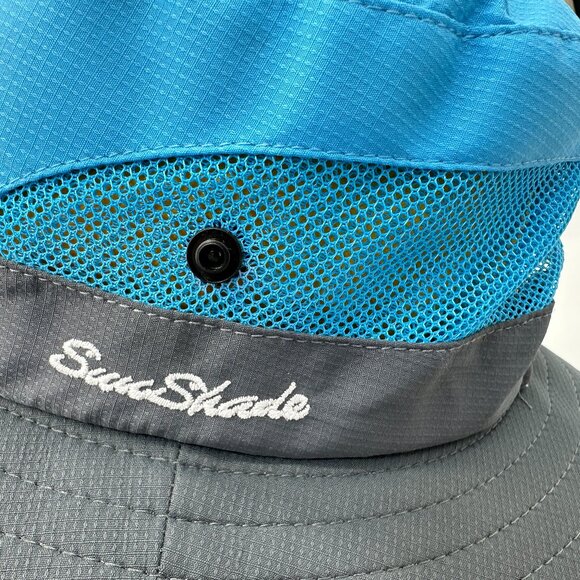 SunShade Bucket Hat w/ Ponytail Slot | UV Protection | Packable Outdoor Cap - Picture 7 of 9